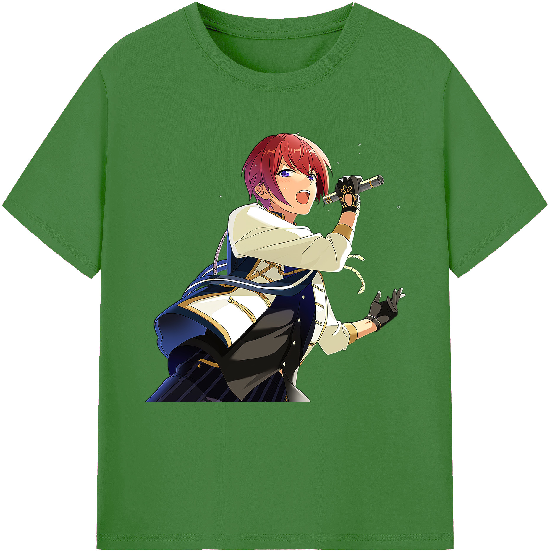 （画像用） あんさんぶるスターズ! Ensemble Stars レディースカジュアルプリントTシャツ（綿100％）